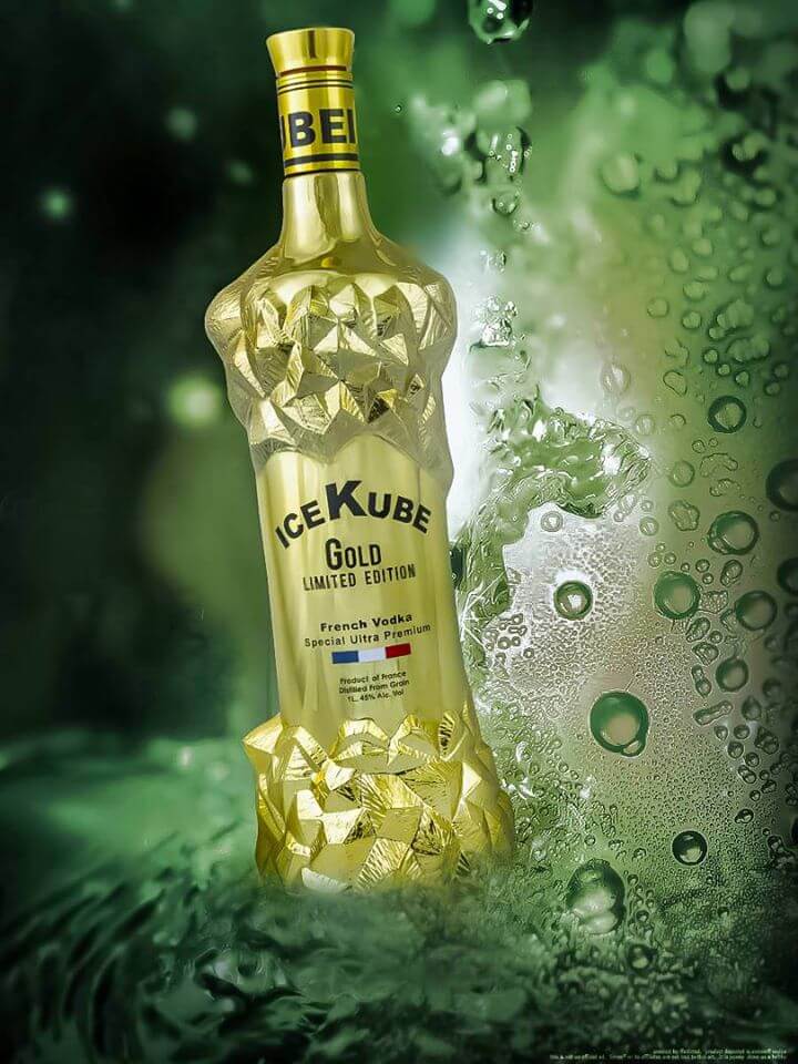 Vodka Ice Kube Gold 750ml Vodka Icekube Gold tác phẩm
