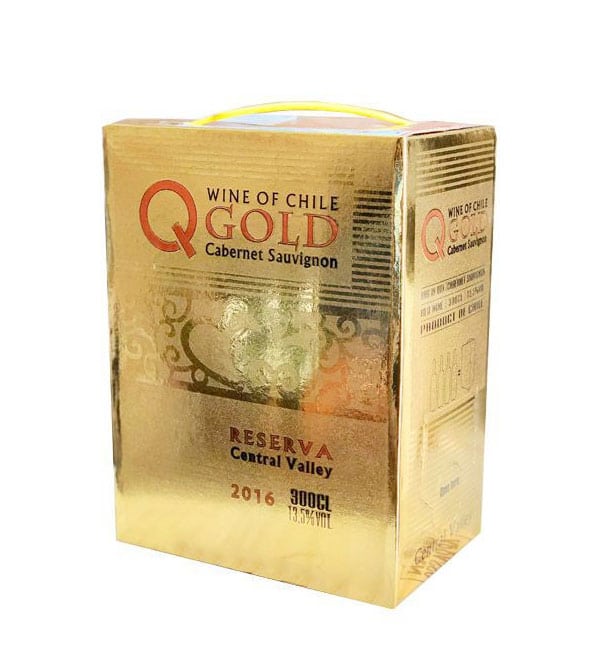 Rượu Vang Bịch ChiLe Q GOLD Reserva Rượu Vang Bịch ChiLe Q GOLD Reserva