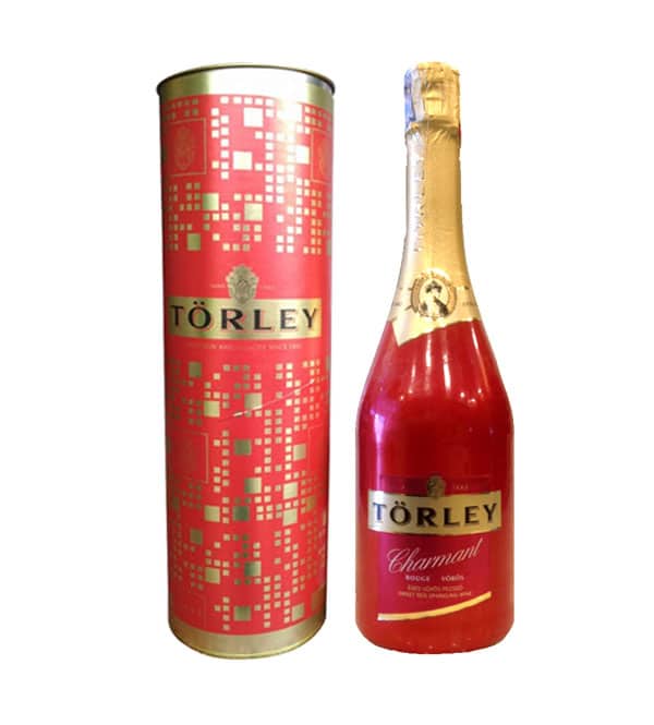 Rượu Champagne Torley Sweet Red 750ml Rượu Torley Vang Nổ