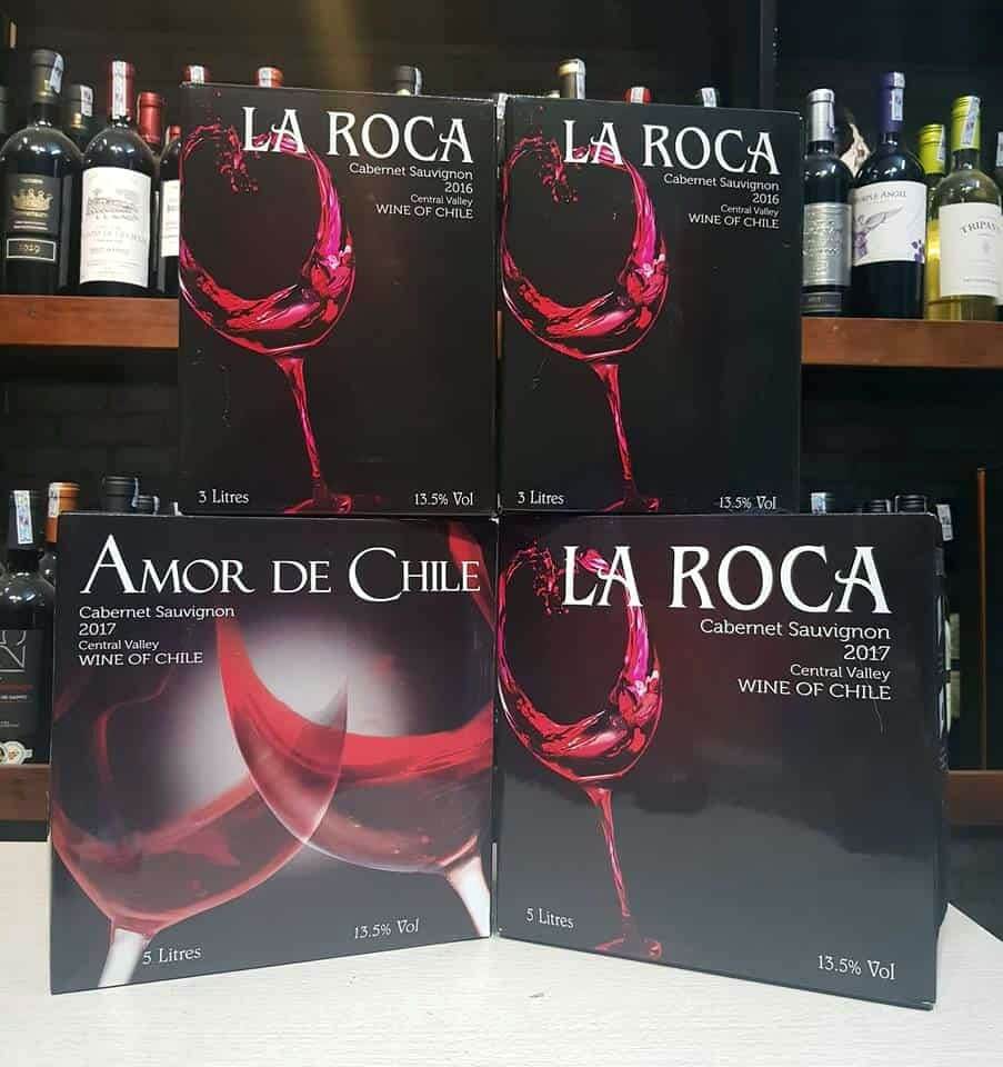 Rượu Vang Bịch La Roca 3L Rượu Vang bịch laroca 3L 5 L
