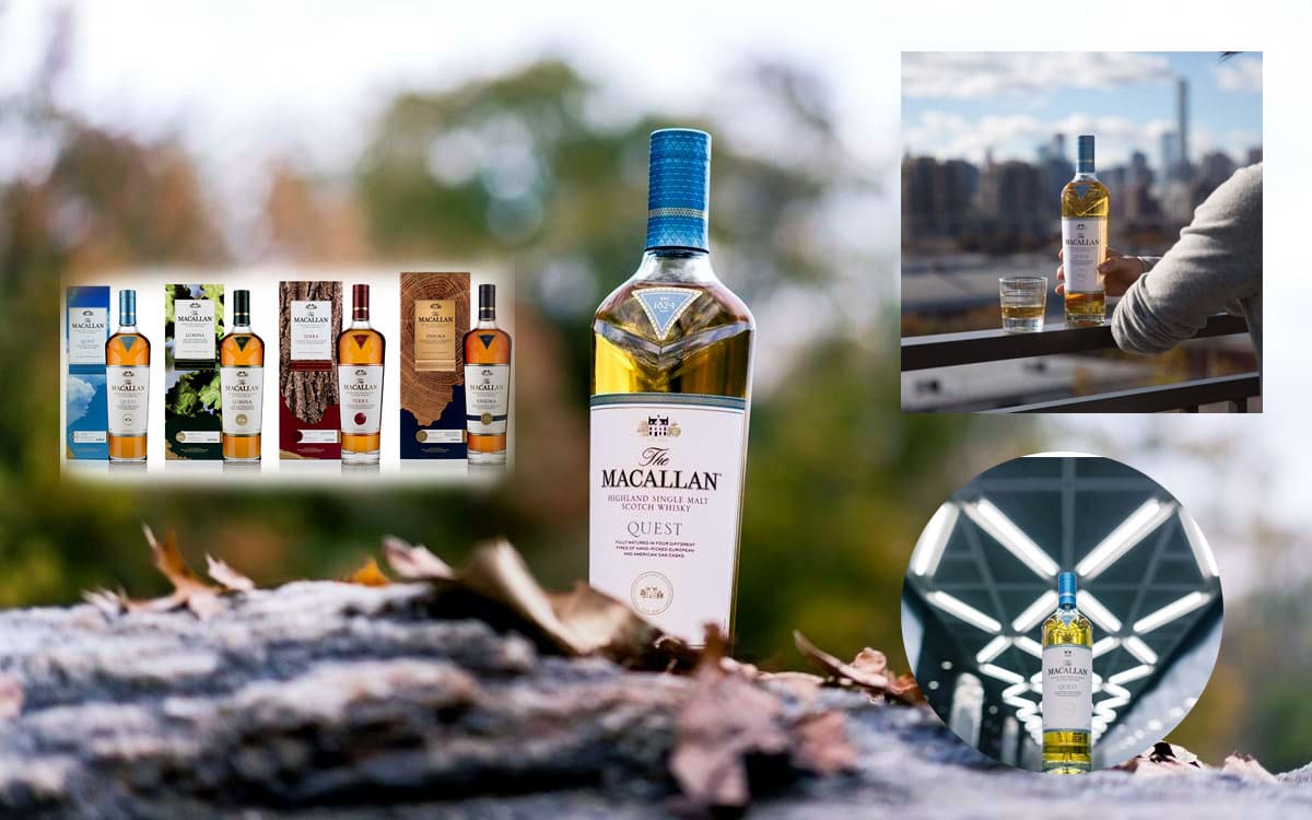 Rượu Macallan Quest 1 Lít Hương Vị Đặc Biệt Bộ sưu tầm Rượu macallan
