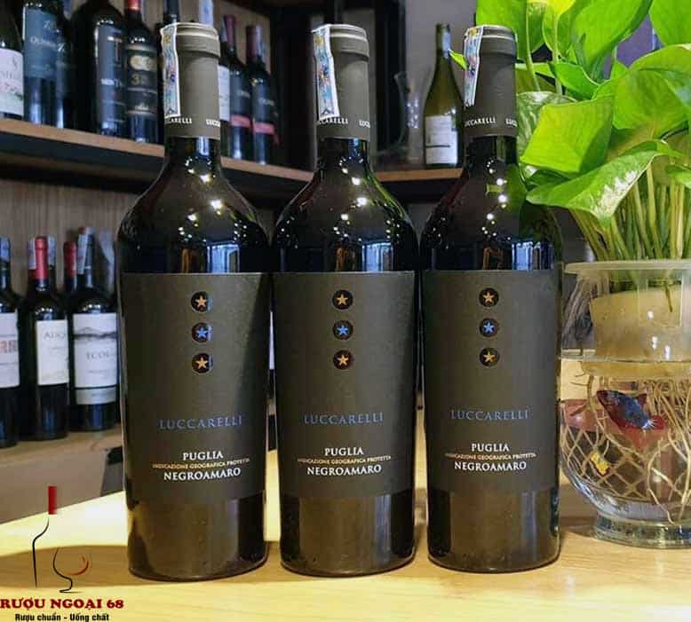 Rượu Vang Luccarelli Negroamaro
