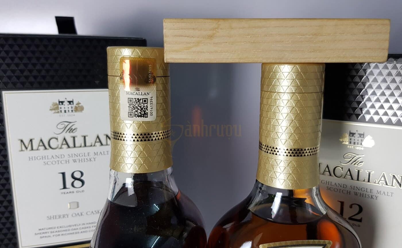 Rượu Macallan 12: Tất Tần Tật Từ A-Z Tem 3D của rượu macallan 18 năm