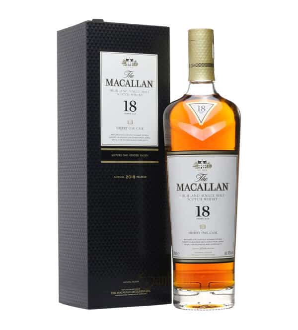 Rượu Macallan 18 Năm Sherry Oak Macallan 18 năm Sherry Oak
