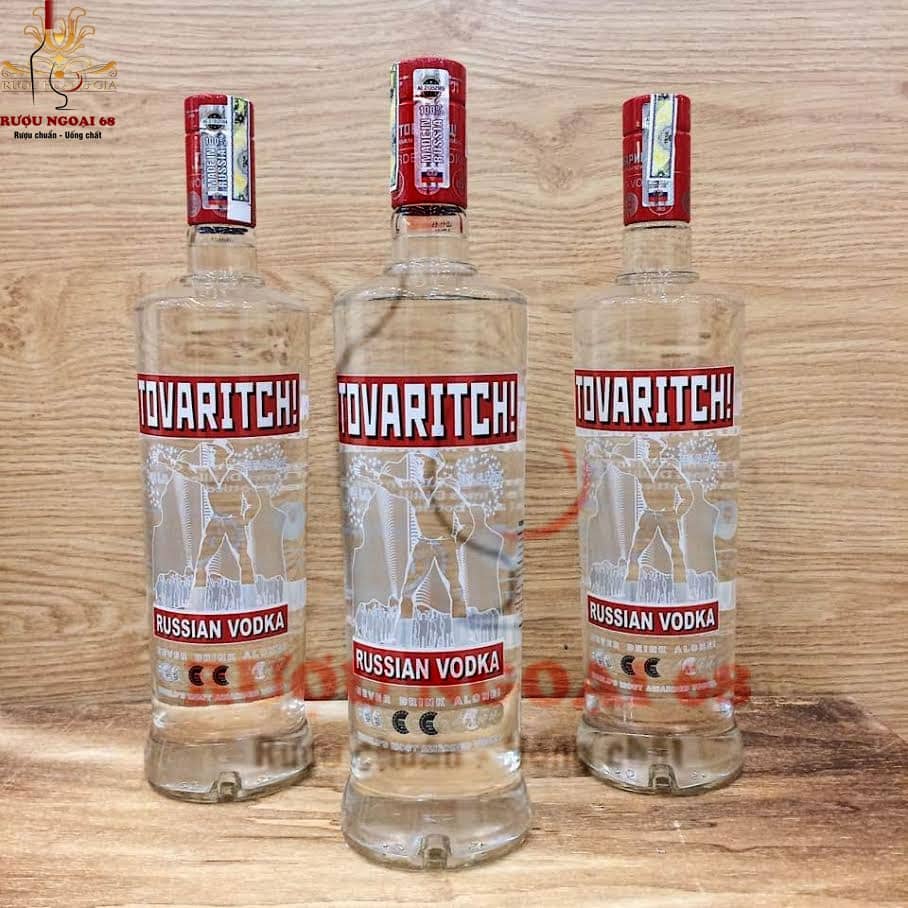 Rượu Vodka TOVARITCH 1L