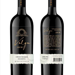 Rượu Vang Volga mặt sau