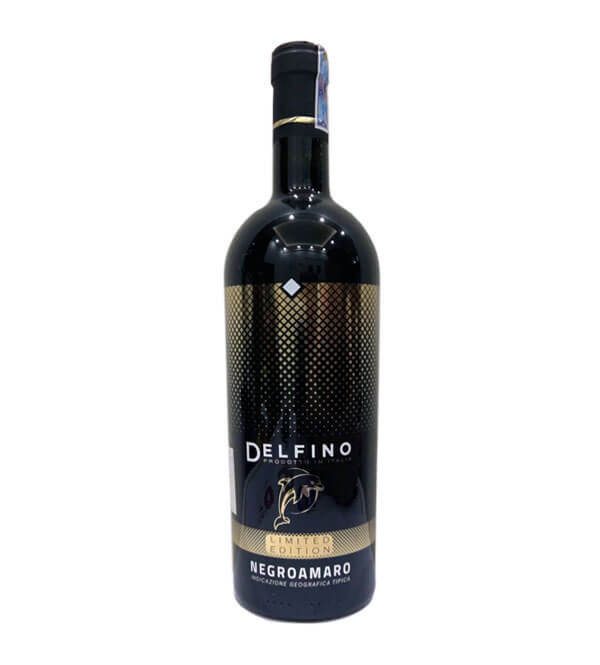 Rượu Vang Delfino Negroamaro 15,5% Rượu Vang Delfino