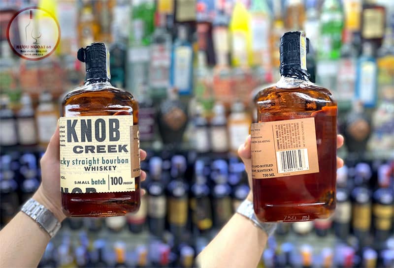 Rượu Knob Creek - Whisky Mỹ ruou knob creek 01