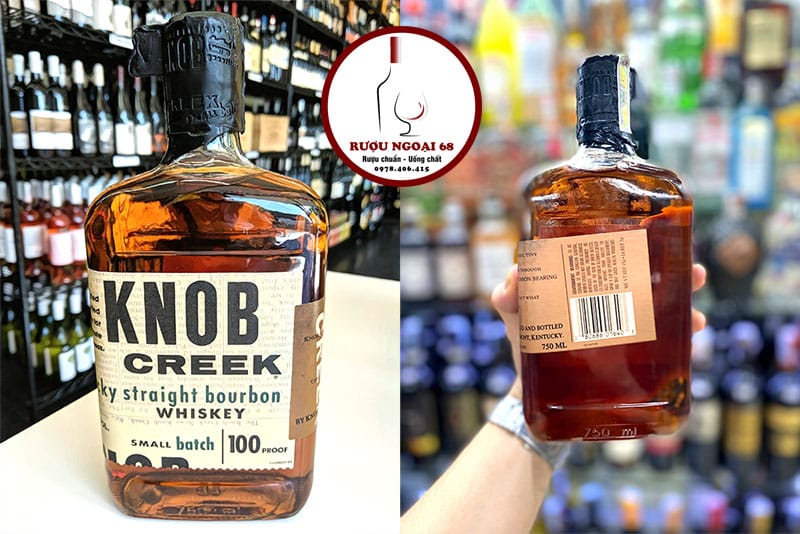 Rượu Knob Creek - Whisky Mỹ Rượu Knob Creek giá tốt