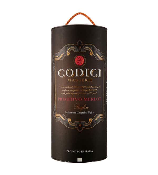 Rượu Vang Codici 3L Vang Bịch Ý Codici