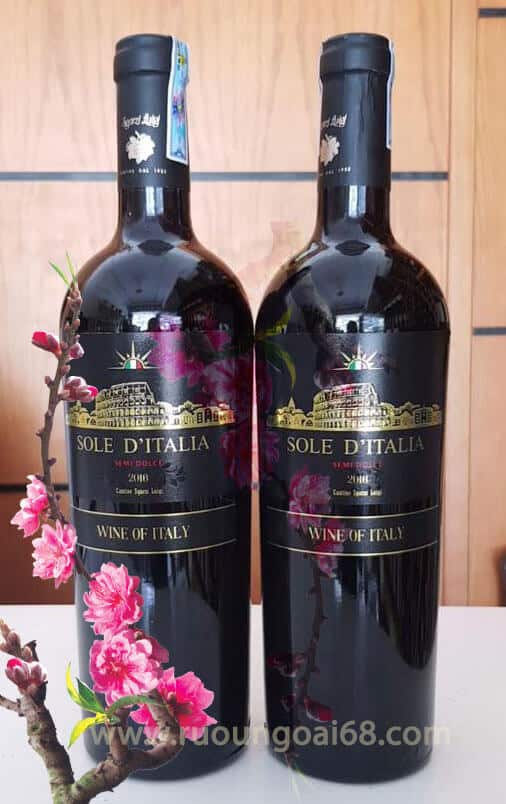 Rượu Vang Ý Sole Rượu Vang Sole D'italia
