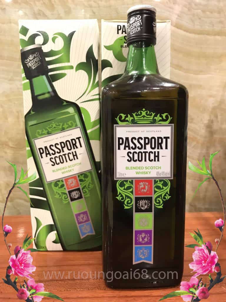 Rượu Passport 1 Lít Rượu Passport Scotch 1 Lít