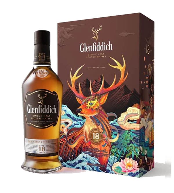 Rượu Glenfiddich 18 Hộp Quà Glenfiddich 18 Hộp Quà Tết 2020