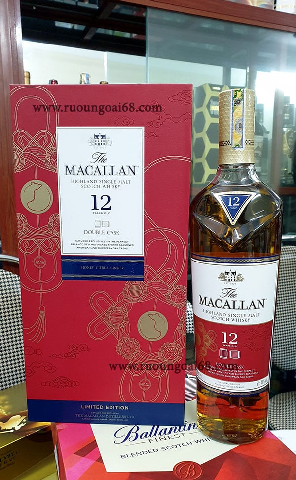 Macallan 12 Macallan 12 Hộp Quà Tết 2020