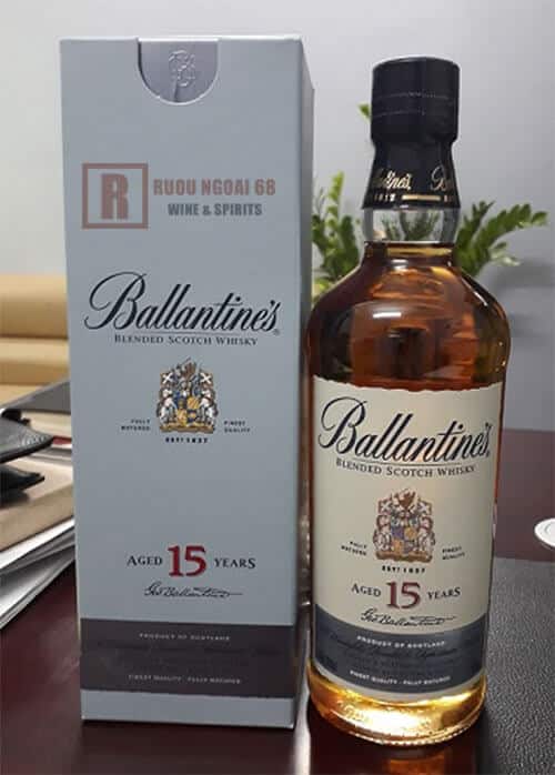 rượu ballantines 15 năm
