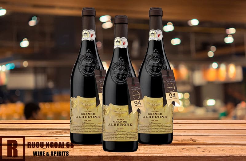 Rượu Vang Grande Alberone Vino Rosso Rượu Vang Grande Alberone Vino Rosso dùng trong bữa tiệc