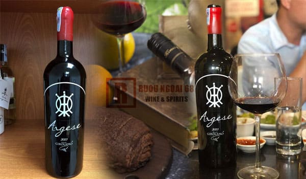 Rượu vang Argese Rosso Girolamo 18 Độ Rượu Vang Argese 18 độ