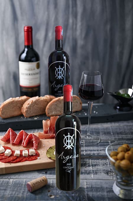 Rượu vang Argese Rosso Girolamo 18 Độ Rượu Vang Argese