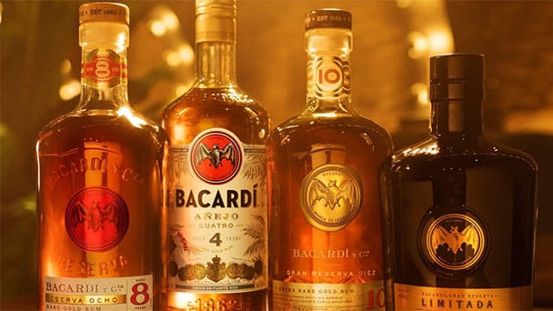 Rượu Bacardi Gold 750ml Rượu Bacardi Gold Ưa Thích