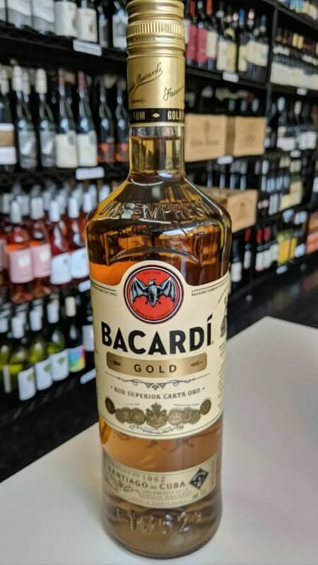 Rượu Bacardi Gold 750ml Rượu Bacardi Gold Thực Tế
