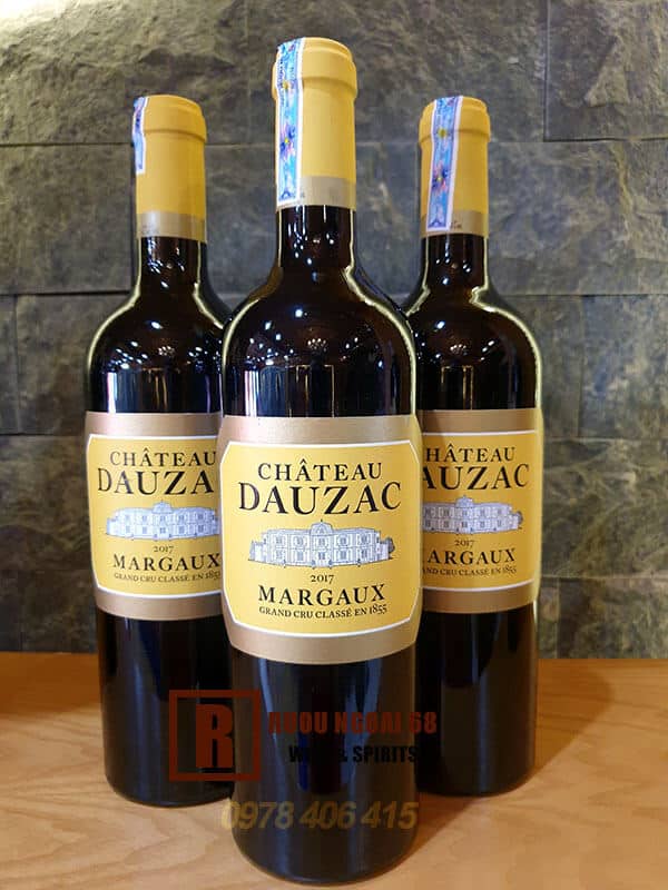 Rượu Vang Chateau Dauzac Margaux 2017 Rượu Vang Chateau Dauzac Marguax 2017 Grand Cru Classe