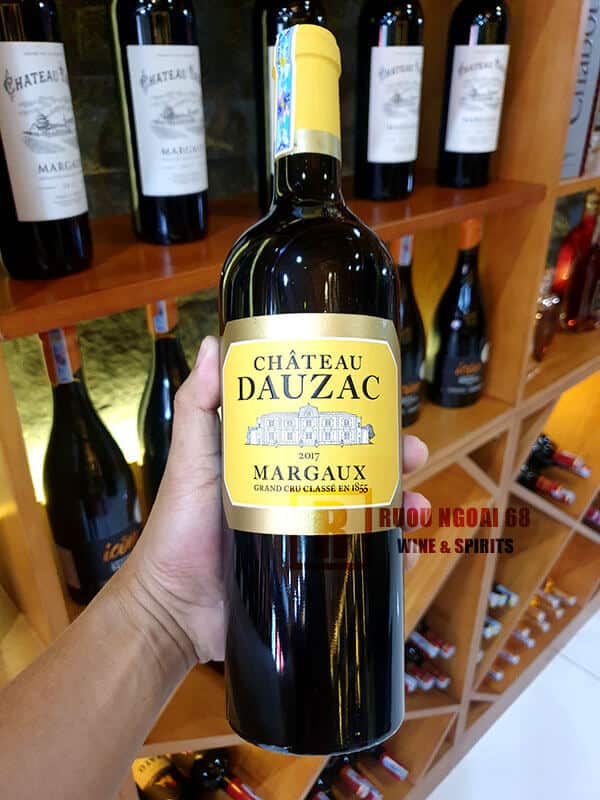 Rượu Vang Chateau Dauzac Margaux 2017 Rượu Vang Chateau Dauzac Marguax 2017 thực tế