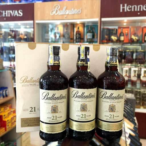 Rượu Ballantines 21 Năm Rượu Ballantines 21 năm xách tay