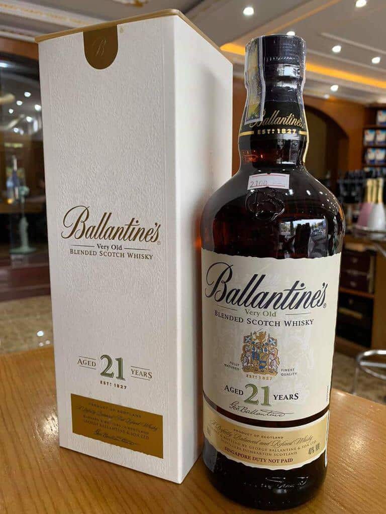 Rượu Ballantines 21 Năm Rượu Ballantines 21 năm quà biếu