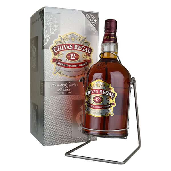 Rượu Chivas 12 Năm 4500 ml Rượu Chivas 12 Năm 4000ml Kệ sắt