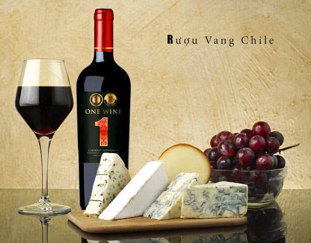 Rượu Vang Chile One Wine Cabernet Sauvignon và các món ăn