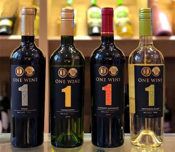 Rượu Vang One Wine Cabernet Sauvignon trắng các loại