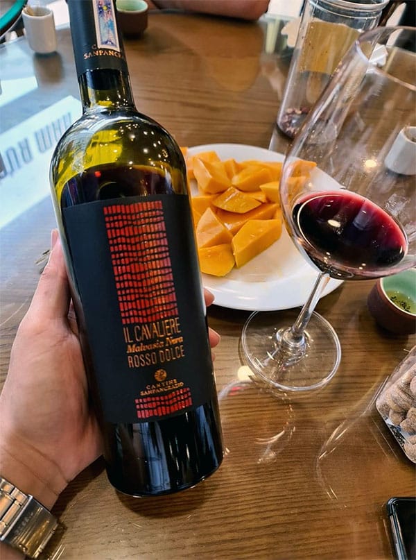 Rượu Vang IL Cavaliere Rosso Dolce Rượu Vang IL Cavaliere Rosso Dolce