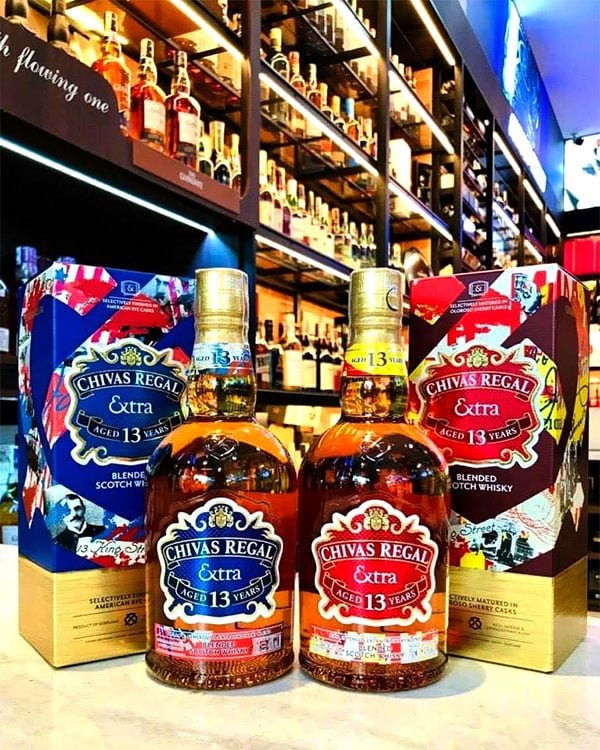 Rượu Chivas Extra 13 Năm Sherry Cask ưa thích