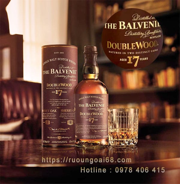 Rượu Balvenie 17 Năm Rượu Balvenie 17 Năm Double Wood