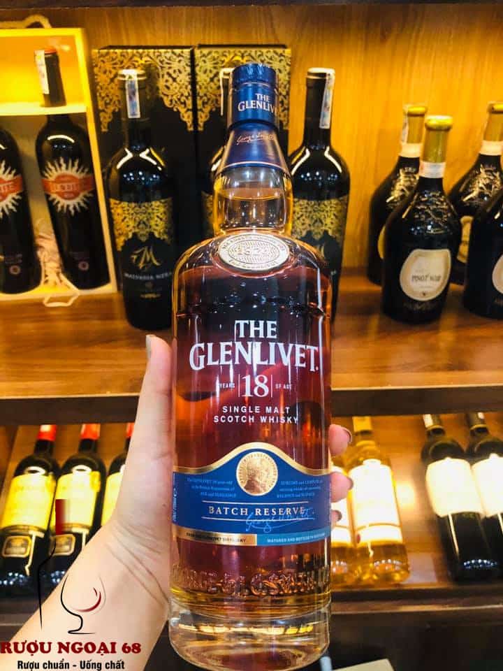 Rượu Glenlivet 18 Năm Batch Reserve Rượu Glenlivet 18 Năm Batch Reserve Chai Đẹp