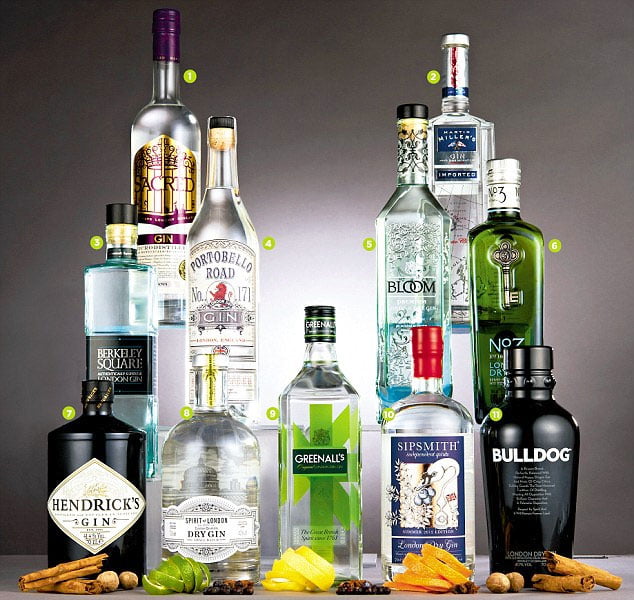 Rượu Greenalls Gin các loại