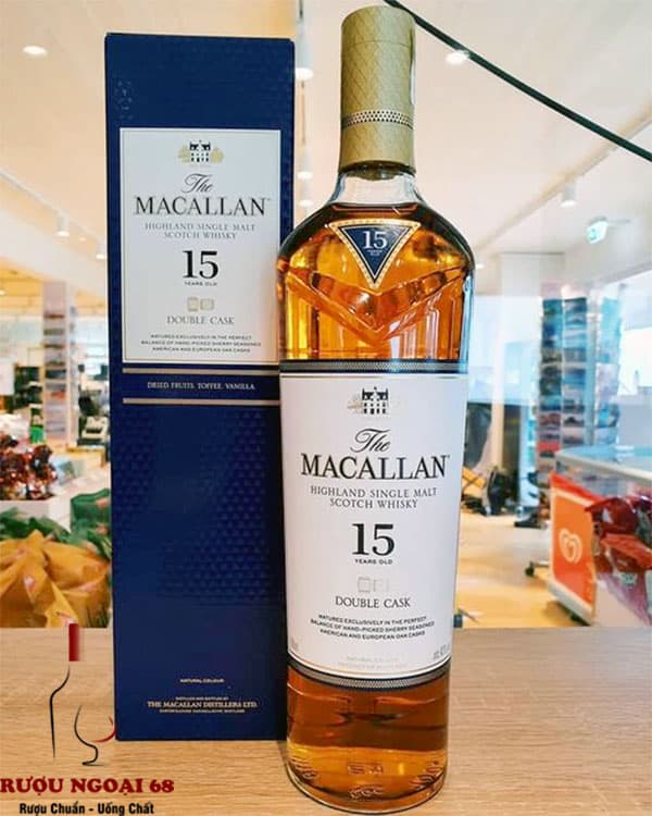 rượu macallan 15 năm double cask