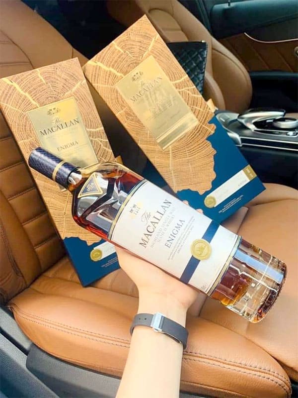 Rượu Macallan Enigma Rượu Macallan Enigma thực tế