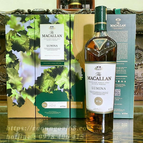 Rượu Macallan Lumina Rượu Macallan Lumina Hộp đẹp sang trọng