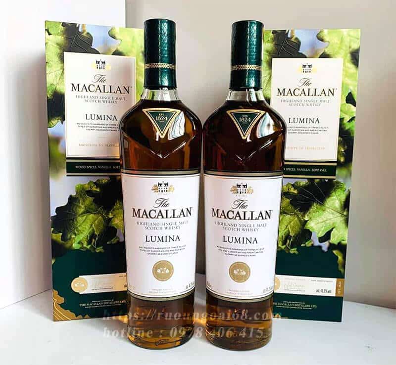 Rượu Macallan Lumina Rượu Macallan Lumina Thực tế