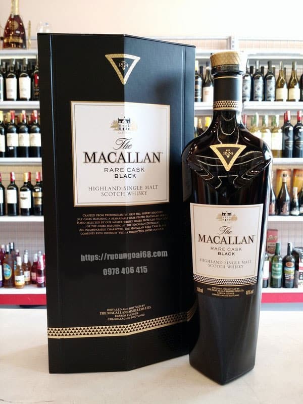 Rượu Macallan Rare Cask Black Rượu Macallan Rare Cask Black Thực Tế