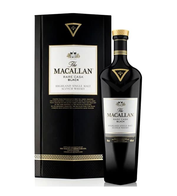 Rượu Macallan Rare Cask Black Rượu Macallan Rare Cask Black Đen Lịch Lãm