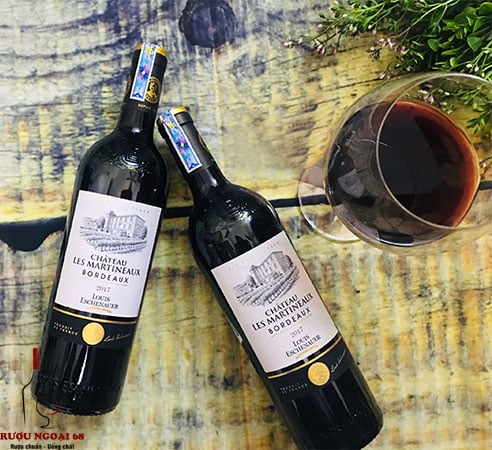 Rượu Vang Chateau Les Martineaux Bordeaux 2018 Rượu vang Chateau Les Martineaux Bordeaux