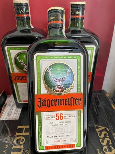 Rượu Jagermeister 1 Lít ( 1000ml ) Rượu Jagermeister 1 Lít Thực Tế
