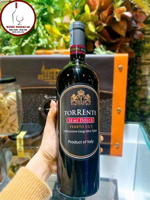 Rượu Vang Torrente Ngọt thực tế