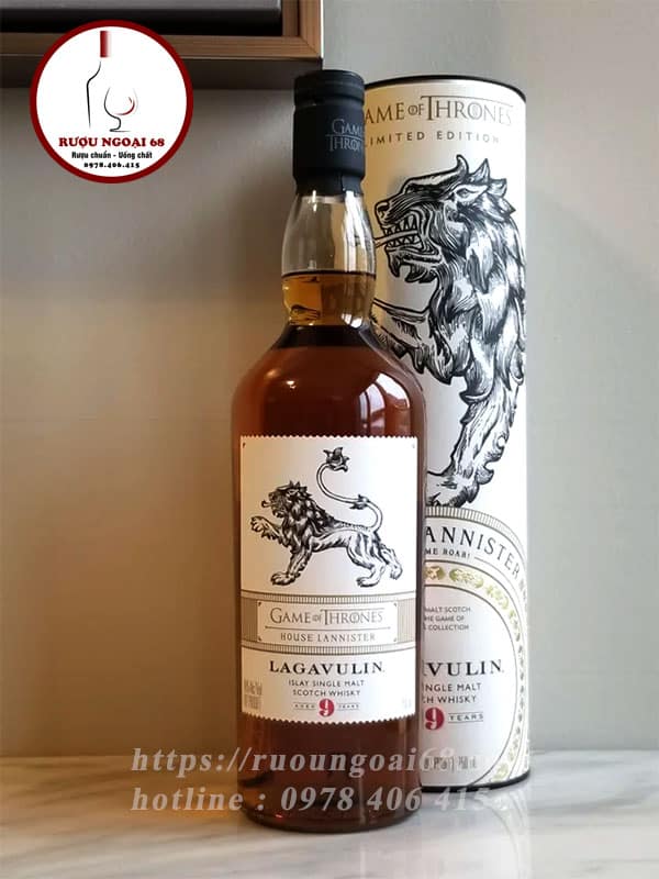 Rượu Lagavulin 9 Năm Rượu Lagavulin 9 thực tế