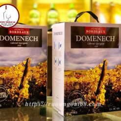 Rượu Vang Bịch Domenech Bordeaux 2018 Rượu Vang Bịch Domenech Bordeaux