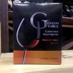 Rượu Vang Bịch Green Valley 3 Lít thực tế