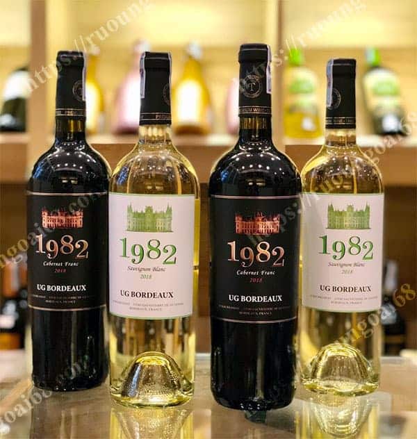 Rượu Vang 1982 UG Bordeaux Rượu Vang 1982 UG Bordeaux - Ảnh 3