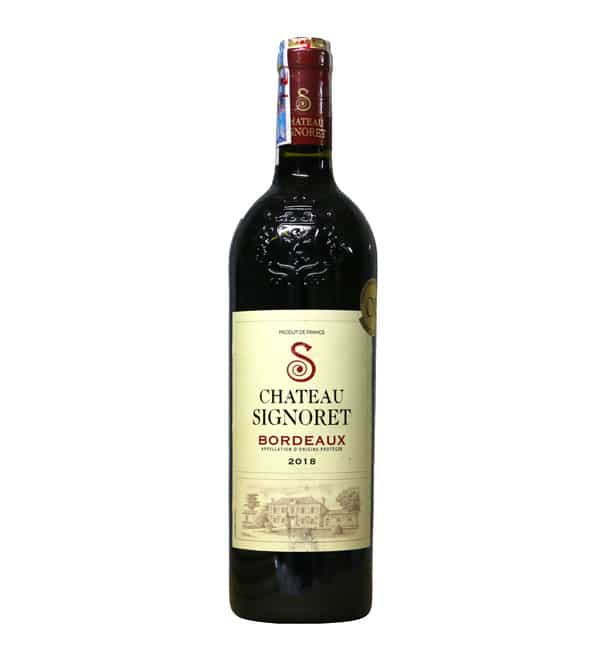 Rượu Vang Chateau Signoret Bordeaux 2018 Rượu Vang Chateau Signoret Bordeaux 2018